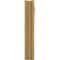 Ekena Millwork 5 1/2-in W x 28-in D x 34-in H Funston Slat Rough Cedar Woodgrain TimberThane Outlooker, Primed Tan OUTUR055X28X34FST24RCPR - alternate 6